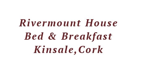 Kinsale Bed & Breakfast Rivermount five star Kinsale luxury guest accommodation West Cork